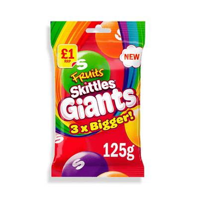 Skittles Giants 3x Bigger UK
